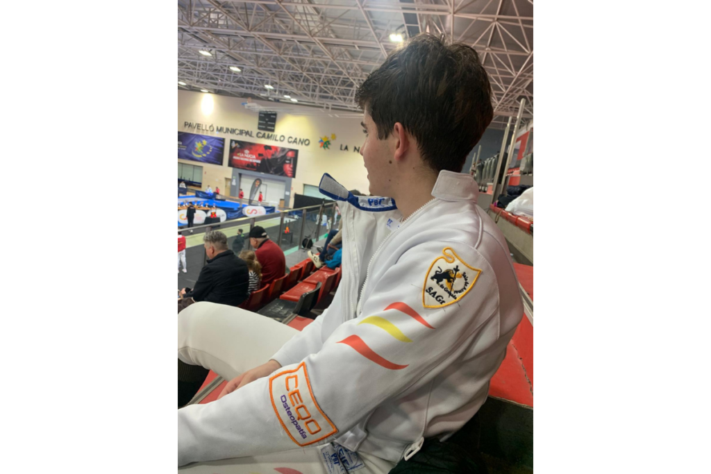 patrocinio ceqo en uniforme deportivo
